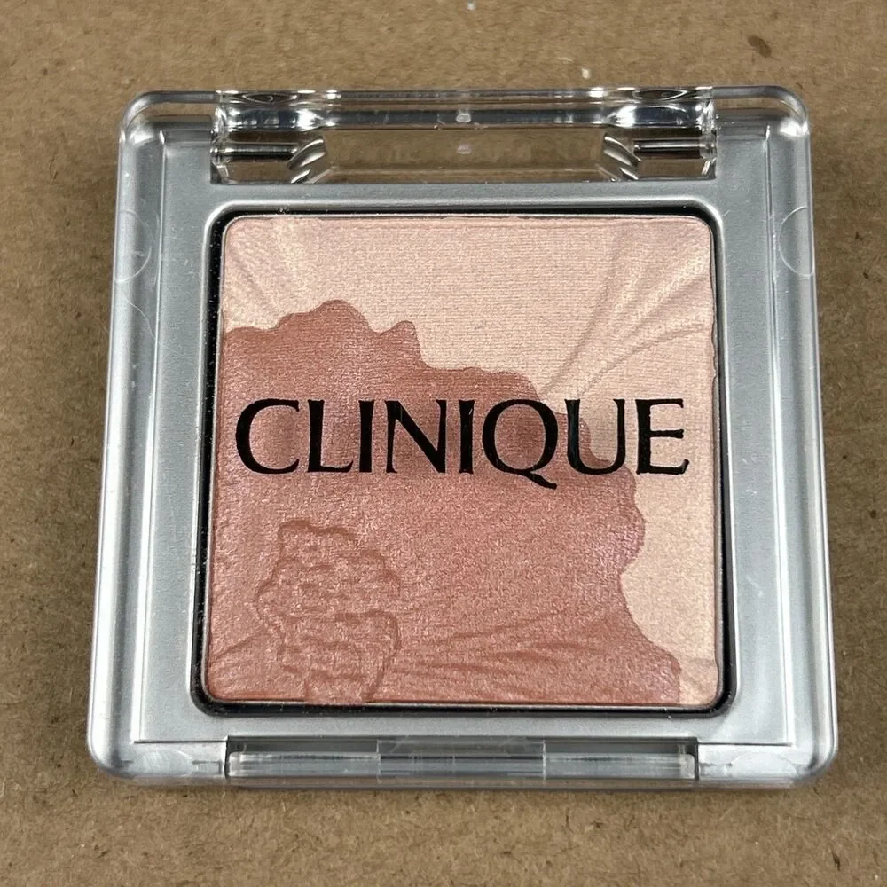 Clinique Fresh Bloom Allover Colour 01 Peony .06oz. Travel Size Pink Women's